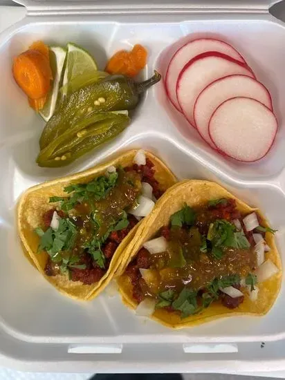 # 12. 3 Pastor tacos 