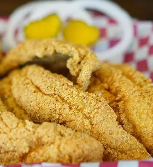 FRIED CATFISH DINNER