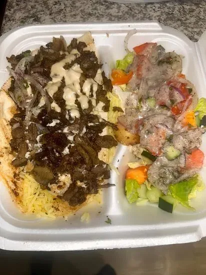 Steak Shawarma Platter