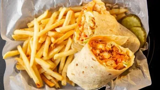 Sweet Chili Shrimp Wrap