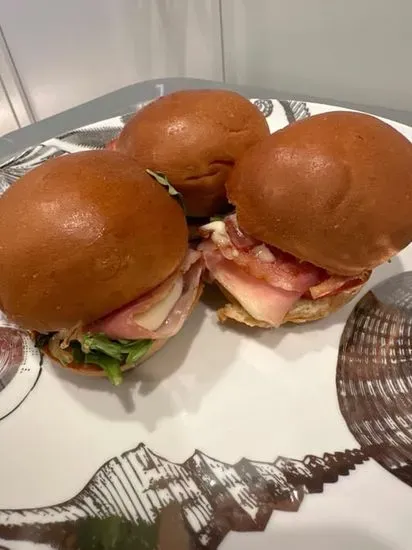 Prosciutto Mozzarella Sliders