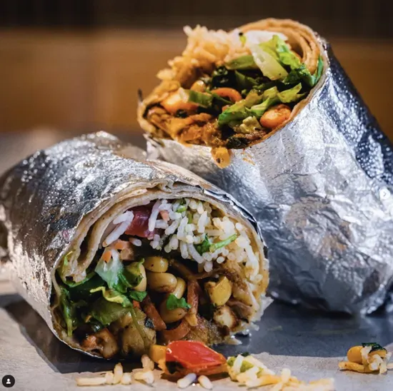 Lentil Curry Burrito