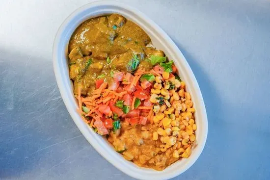Paalak Paneer Rice Bowl