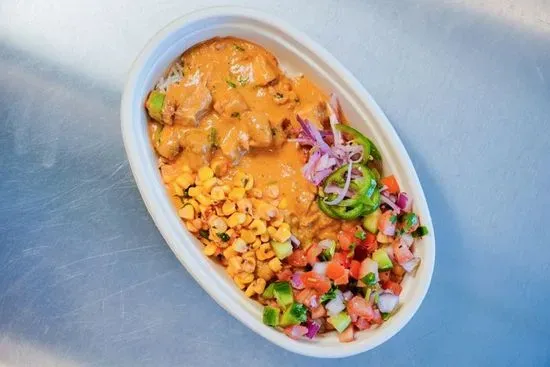 Butter Chicken Rice Bowl