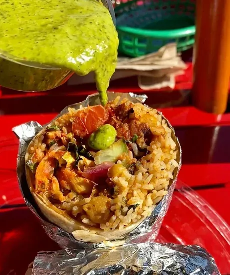 Lamb Curry Burrito