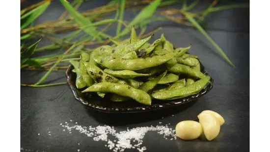 Grilled Edamame