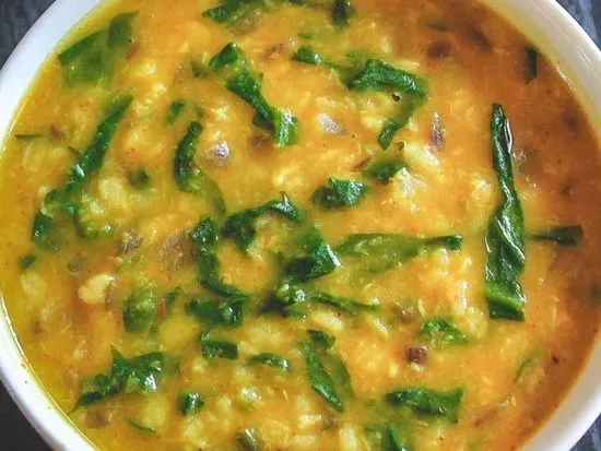 Spinach Dal Curry