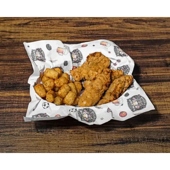 Chicken Tender Basket w/ Tots