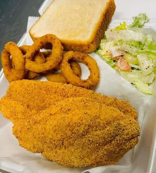 2 catfish Fillets