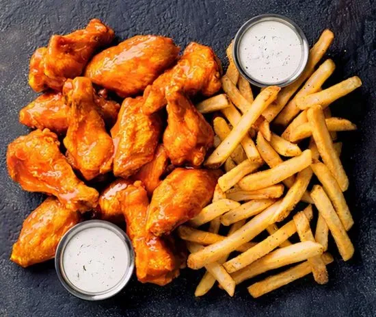 Traditional Bone In Wings 