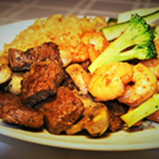 Hibachi Steak and Shrimp