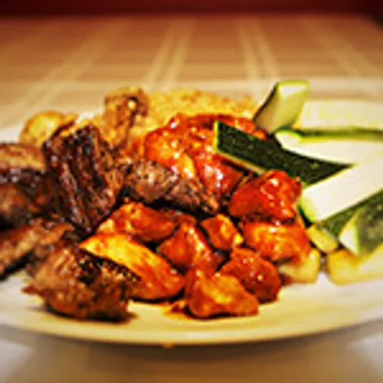 Teriyaki Chicken and Steak