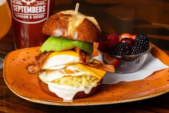 Sunrise Stacked Breakfast Sandwich