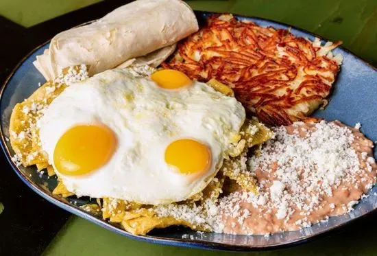 Chilaquiles & Eggs