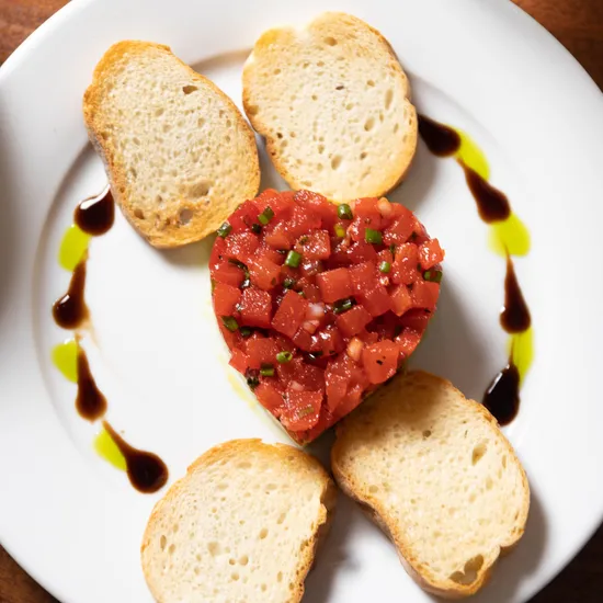 Heart Shaped Tuna Tartare