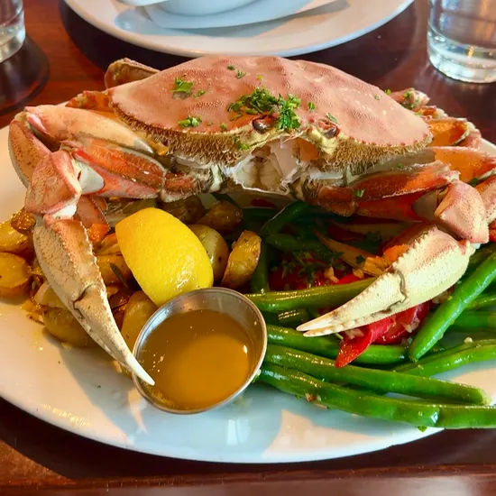 Steamed Dungeness Crab