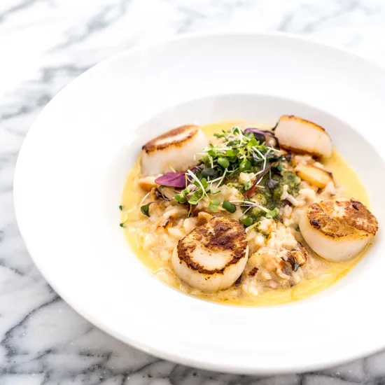 Seared Scallop & Crab Risotto