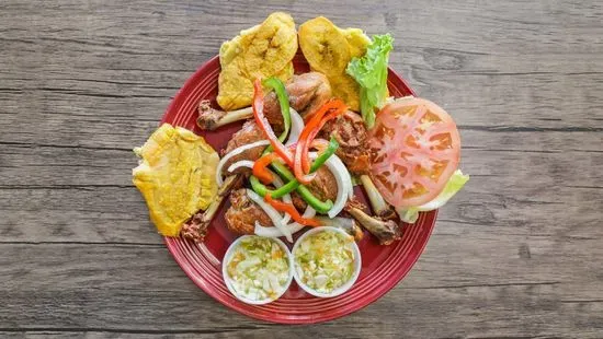 Fried Chicken & Fried Plantains