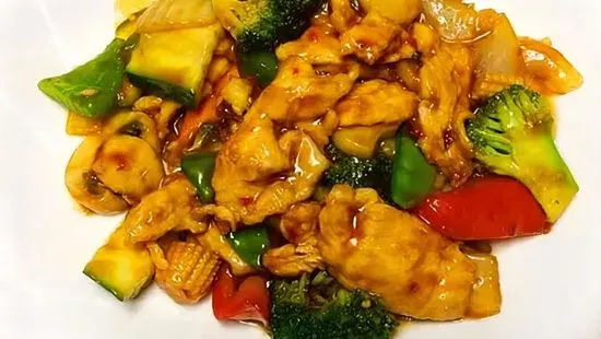 46. Chicken with Mixed Vegetables