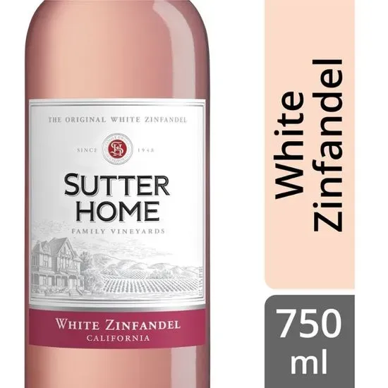 Sutter Home White Zinfandel - Pink Wine from California - 750ml Bottle