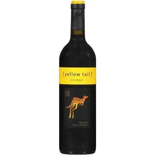 [ Yellow Tail ] Shiraz Syrah - Red Wine from Australia - 750ml Bottle