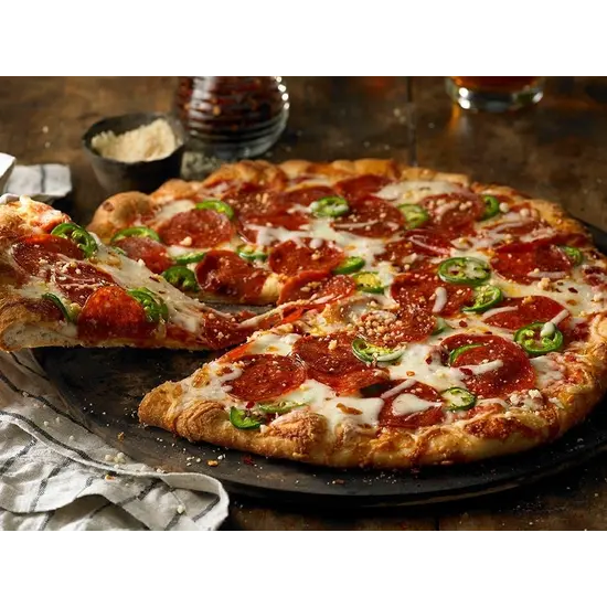 Jalapeño & Pepperoni Pizza