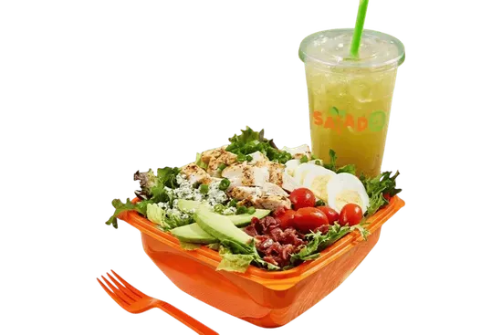 Salad or Wrap + a Drink