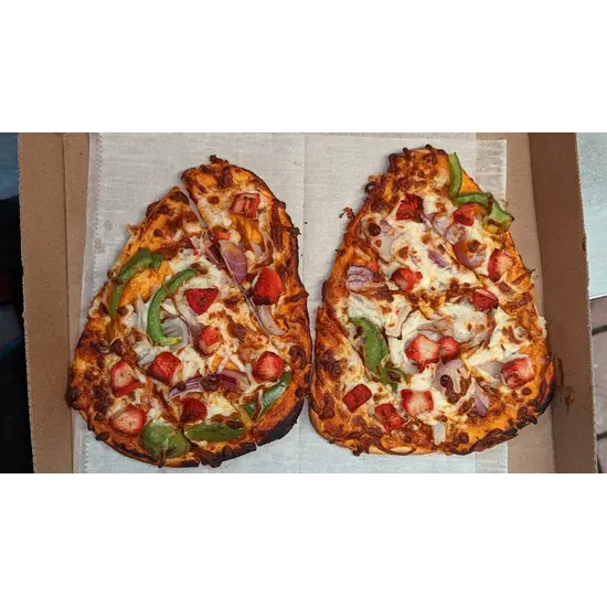 Indian flatbread pizza