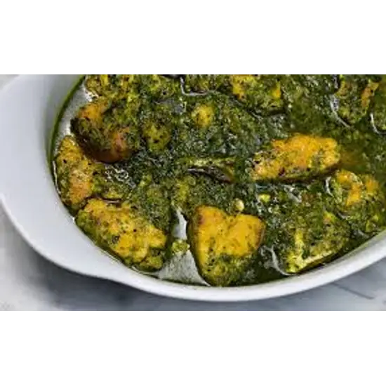 Fish saag
