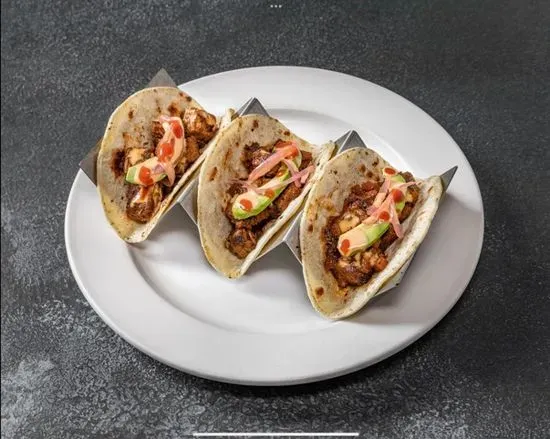 3 Tacos Carne Picante