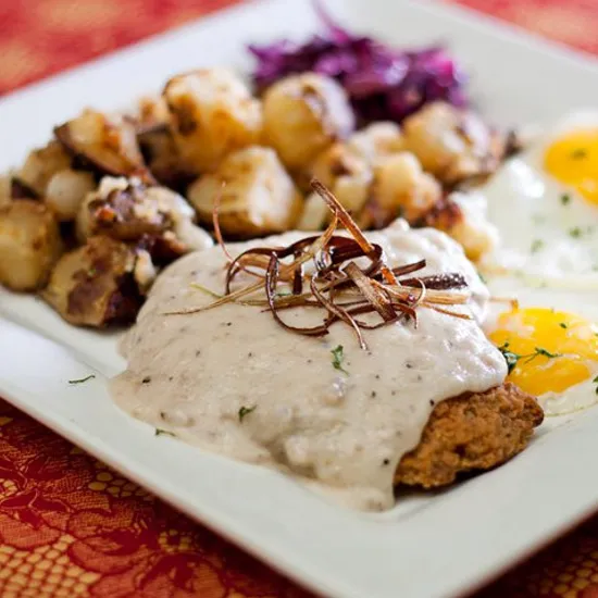 Chicken Fried Steak & Eggs*