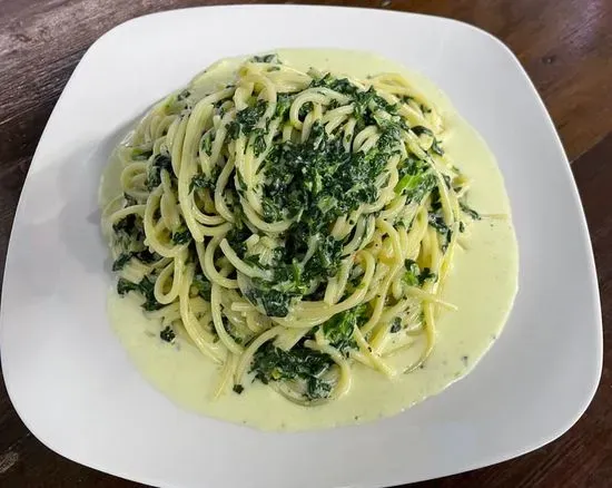 Spinach & Cream Pasta