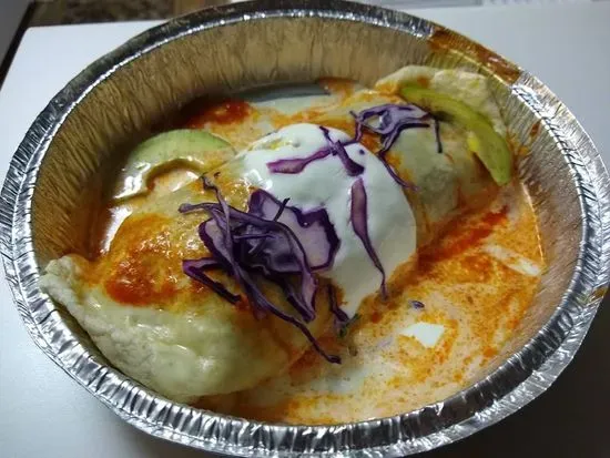 Enchiladas La Bandera