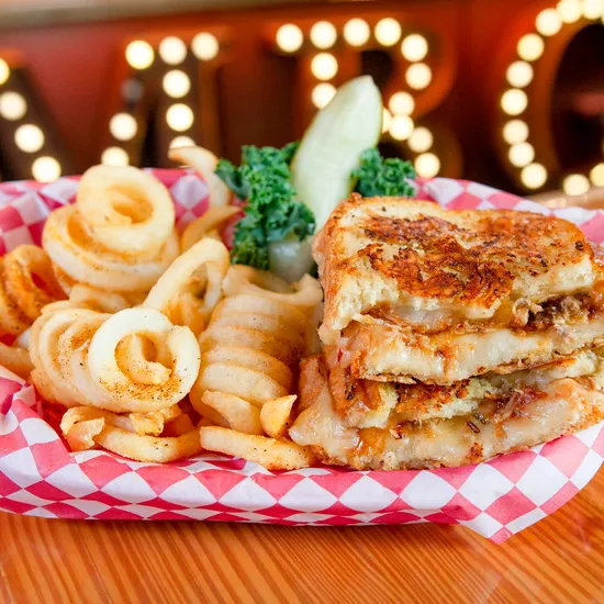 BBQ Pork Grilled Cheese