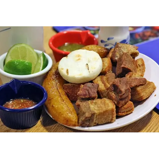 Chopped Pork Belly from Mondongo's Restaurante