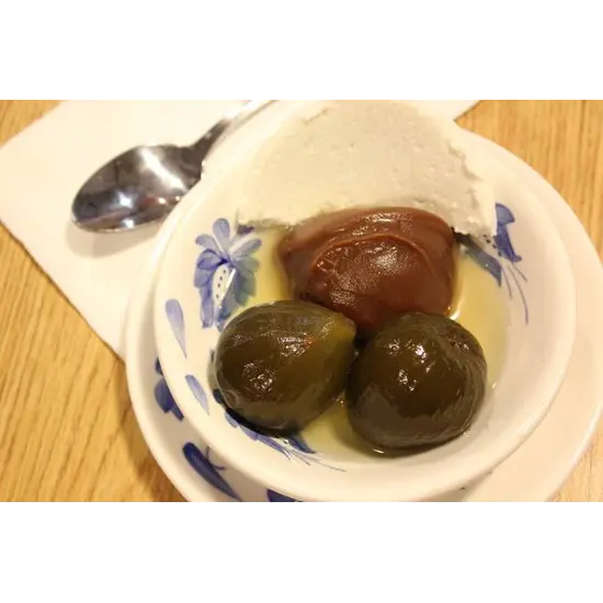 Figs with Dulce de Leche from Mondongo's Restaurante