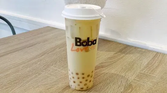 Lychee milk tea