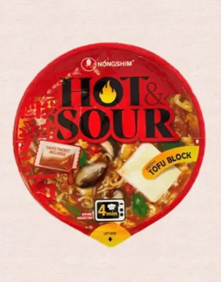 Nongshim hot sour soup noodle cup