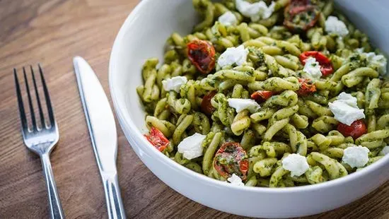 Gemelli With Pesto Sauce