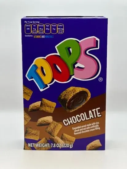 Toops Box Chocolate 220gr