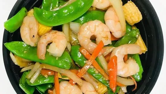 C21. Shrimp or Beef with Snow Peas