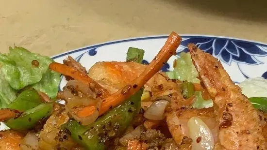 S25.Black Pepper Shrimp