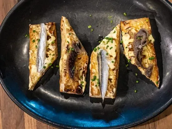 Anchovies Toast