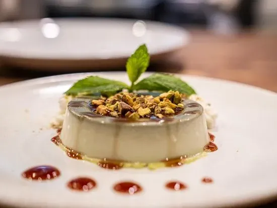 Pistachio Panna Cotta