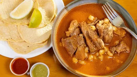 Caldo de Pozole / Pozole Broth