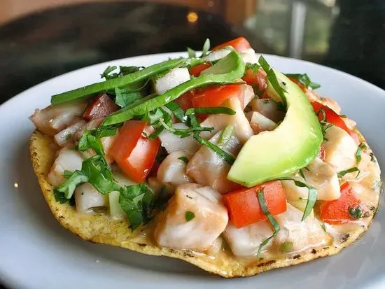 Tostada de Ceviche