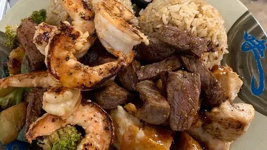 Chicken, Steak & Shrimp