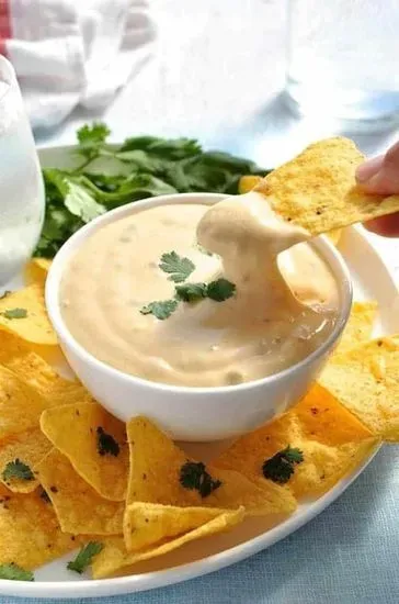 Cheese Dip and Nacho