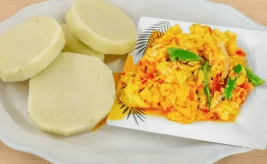 Yam and Egg or Stew