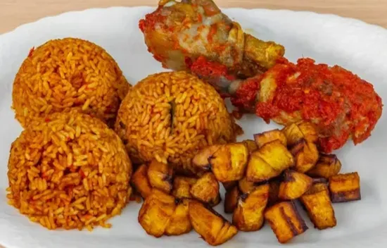 Jollof Rice with Meat